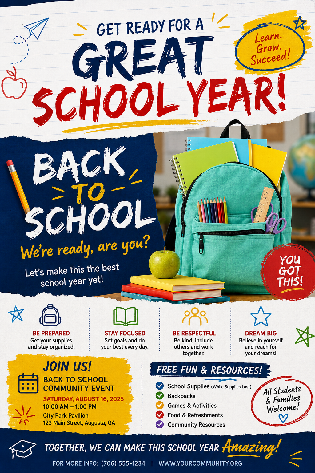 Back to School Community Event