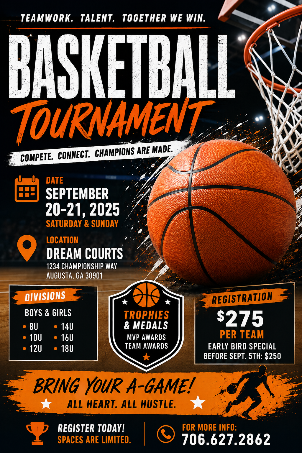 Basketball Tournament Flyer