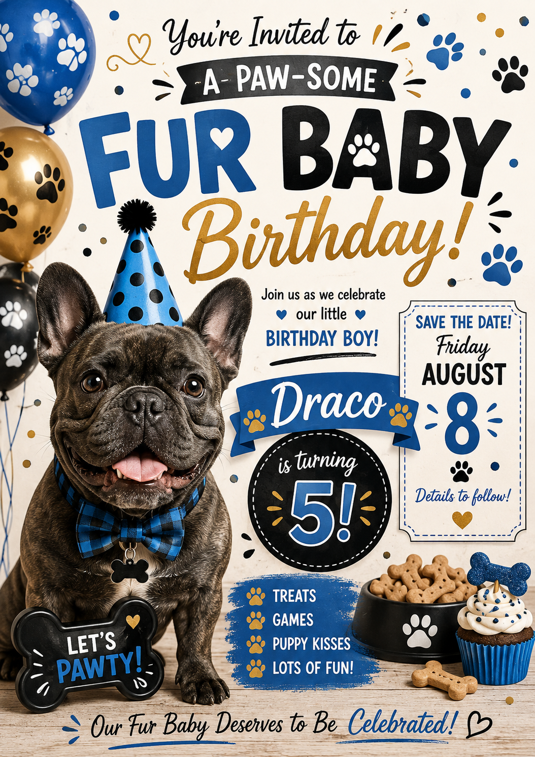 Pet Birthday Invitation